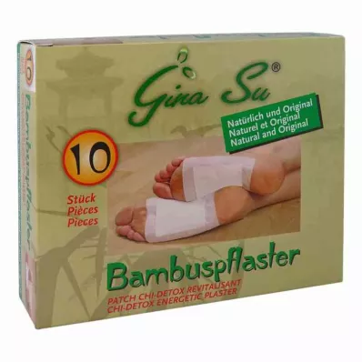 BAMBUSPFLASTER Gina Su vitalitātes plāksteri, 10 gab BAMBUSPFLASTER Gina Su vitalitātes plāksteri, 10 gab