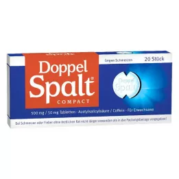 DOPPEL SPALT Kompaktās tabletes, 20 gab
