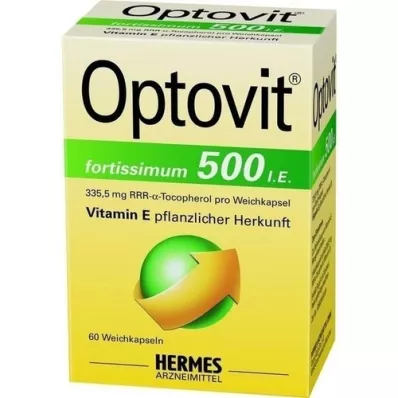 OPTOVIT fortissimum 500 kapsulas, 60 gab