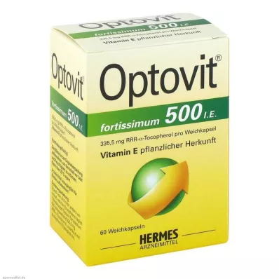 OPTOVIT fortissimum 500 kapsulas, 60 gab OPTOVIT fortissimum 500 kapsulas, 60 gab