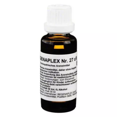 REGENAPLEX Nr. 27 c/II pilieni, 30 ml