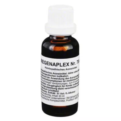 REGENAPLEX Nr.78 c pilieni, 30 ml REGENAPLEX Nr.78 c pilieni, 30 ml