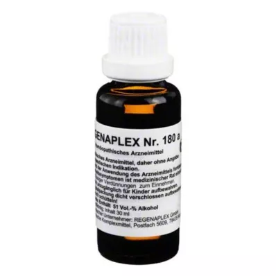 Regenaplex Nr.180 a pilieni, 30 ml Regenaplex Nr.180 a pilieni, 30 ml