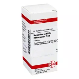 MERCURIUS SOLUBILIS Hahnemanni C 30 tabletes, 80 gab