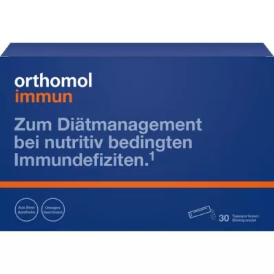 ORTHOMOL Immune direct granulas apelsīnu krāsā, 30 gab