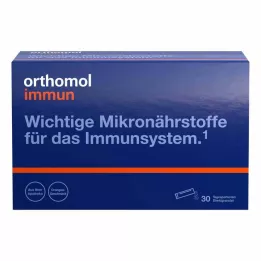 ORTHOMOL Immune direct granulas apelsīnu krāsā, 30 gab