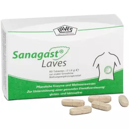 SANAGAST Laves tabletes, 60 gab