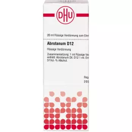 ABROTANUM D 12 atšķaidījums, 20 ml