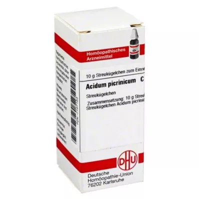 ACIDUM PICRINICUM C 200 bumbiņas, 10 g ACIDUM PICRINICUM C 200 bumbiņas, 10 g