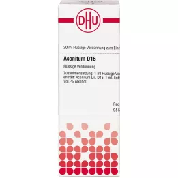 ACONITUM D 15 atšķaidījums, 20 ml