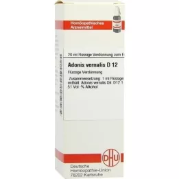 ADONIS VERNALIS D 12 atšķaidījums, 20 ml