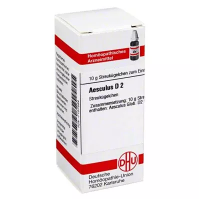 AESCULUS D 2 globules, 10 g