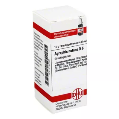 DHU Agraphis Nutans D 6 lodītes, 10 g