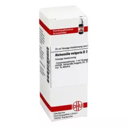 ALCHEMILLA VULGARIS D 2 atšķaidījums, 20 ml