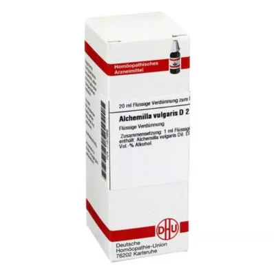 ALCHEMILLA VULGARIS D 2 atšķaidījums, 20 ml ALCHEMILLA VULGARIS D 2 atšķaidījums, 20 ml