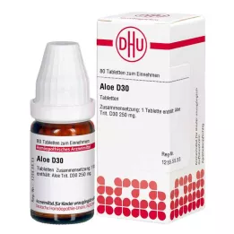 Aloe D30 tabletes (80 gab.)