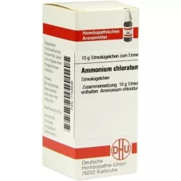 AMMONIUM CHLORATUM D 6 lodītes, 10 g