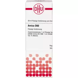 ARNICA D 60 atšķaidījums, 20 ml