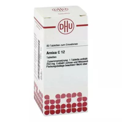 ARNICA C 12 tabletes, 80 gab ARNICA C 12 tabletes, 80 gab