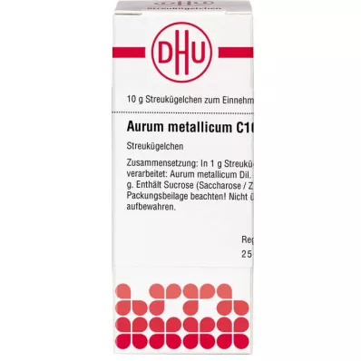 AURUM METALLICUM C 10 lodītes, 10 g