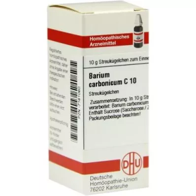 BARIUM CARBONICUM C 10 lodītes, 10 g BARIUM CARBONICUM C 10 lodītes, 10 g