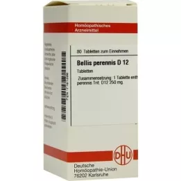 BELLIS PERENNIS D 12 tabletes, 80 kapsulas