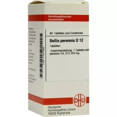 BELLIS PERENNIS D 12 tabletes, 80 kapsulas