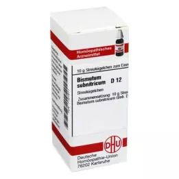 BISMUTUM SUBNITRICUM D 12 bumbiņas, 10 g