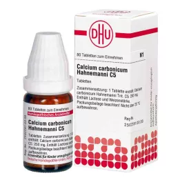 Calcium Carbonicum C5 tabletes Hahnemanni (80 gab.)