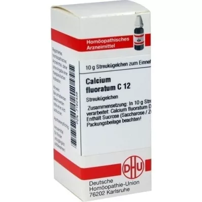CALCIUM FLUORATUM C 12 bumbiņas, 10 g