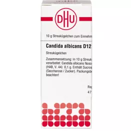 CANDIDA ALBICANS D 12 bumbiņas, 10 g