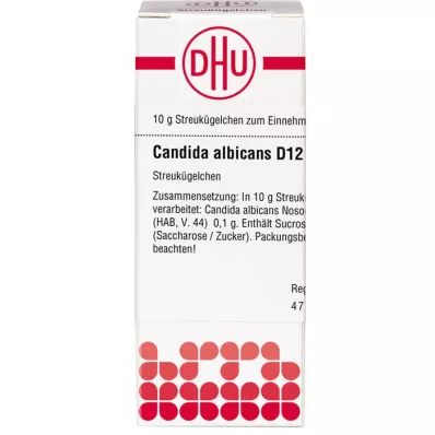 CANDIDA ALBICANS D 12 bumbiņas, 10 g