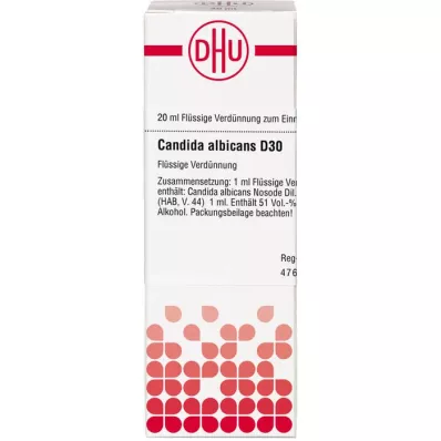 CANDIDA ALBICANS D 30 atšķaidījums, 20 ml