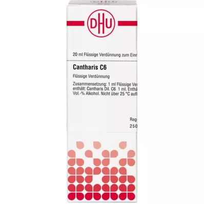 CANTHARIS C 6 atšķaidījums, 20 ml