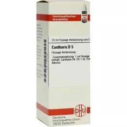 CANTHARIS D 5 atšķaidījums, 20 ml