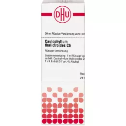 CAULOPHYLLUM THALICTROIDES C 6 atšķaidījums, 20 ml