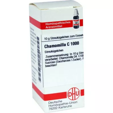 CHAMOMILLA C 1000 globuļu, 10 g