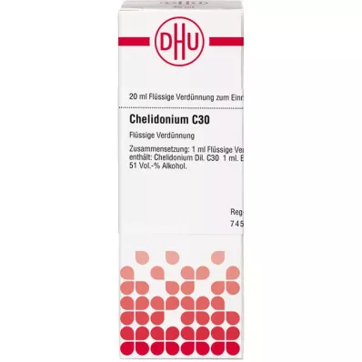 CHELIDONIUM C 30 atšķaidījums, 20 ml