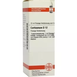 CORTISONUM D 12 atšķaidījums, 20 ml