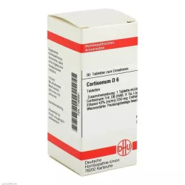 CORTISONUM D 6 tabletes, 80 kapsulas