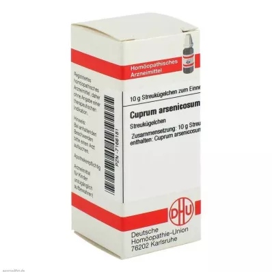 DHU Cuprum arsenicosum C 200 lodītes, 10 g DHU Cuprum arsenicosum C 200 lodītes, 10 g