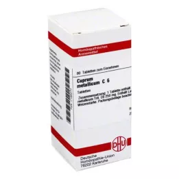 CUPRUM METALLICUM C 6 tabletes, 80 kapsulas
