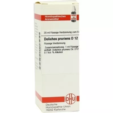 DOLICHOS PRURIENS D 12 atšķaidījums, 20 ml