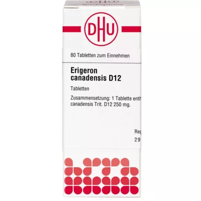 ERIGERON CANADENSIS D 12 tabletes, 80 kapsulas