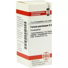 FERRUM PICRINICUM D 6 lodītes, 10 g