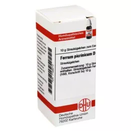 FERRUM PICRINICUM D 6 lodītes, 10 g