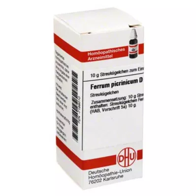 FERRUM PICRINICUM D 6 lodītes, 10 g FERRUM PICRINICUM D 6 lodītes, 10 g