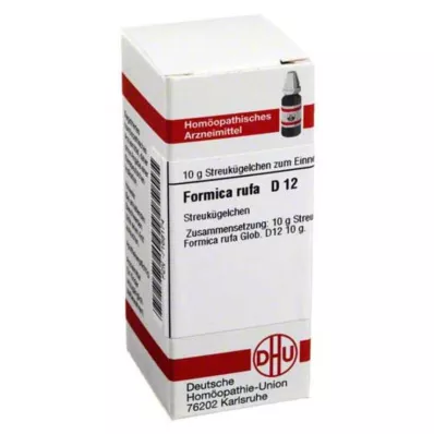 DHU Formica rufa D 12 lodītes, 10 g DHU Formica rufa D 12 lodītes, 10 g