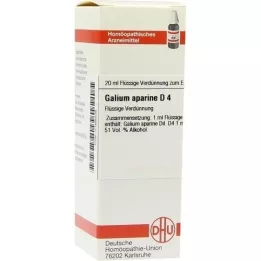 GALIUM APARINE D 4 atšķaidījums, 20 ml