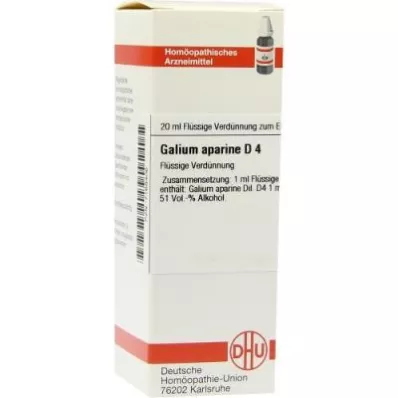 GALIUM APARINE D 4 atšķaidījums, 20 ml GALIUM APARINE D 4 atšķaidījums, 20 ml